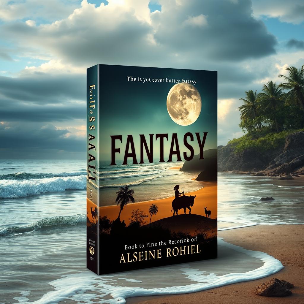 Create a book cover for an adult fantasy novel