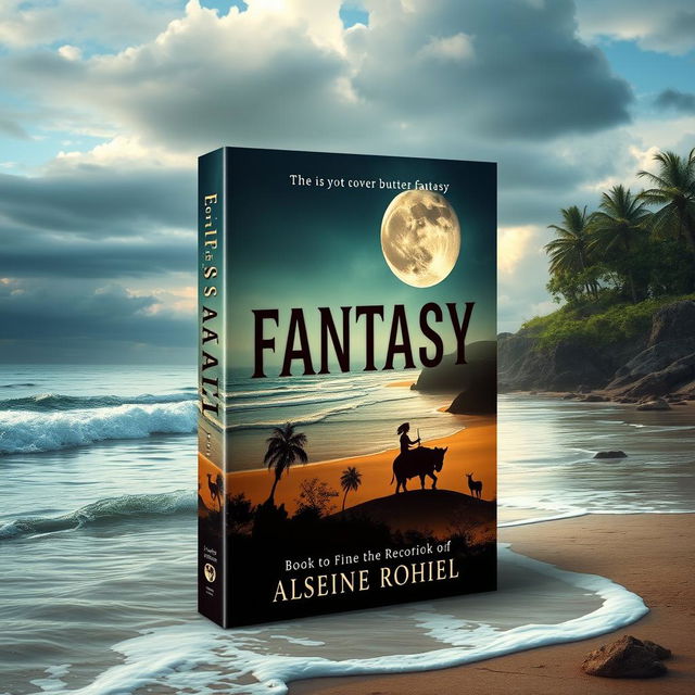 Create a book cover for an adult fantasy novel