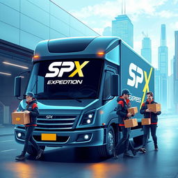 A cool and modern design of an SPX Express expedition