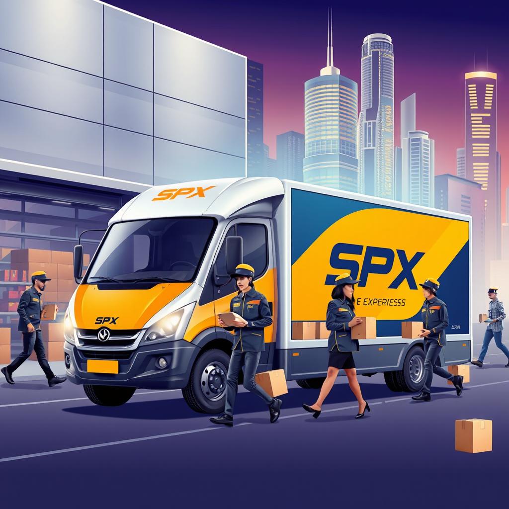 A cool and modern design of an SPX Express expedition