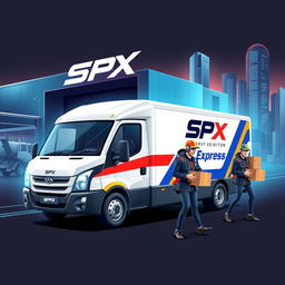 A cool and modern design of an SPX Express expedition