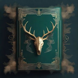 Create an intricate and magical book cover design