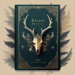 Create an intricate and magical book cover design