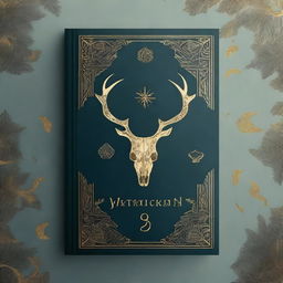 Create an intricate and magical book cover design