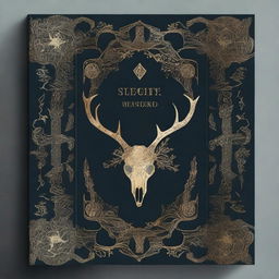 Create an intricate and magical book cover design