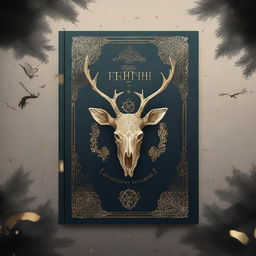 Create an intricate and magical book cover design