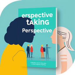 Design an A4 cover for a resource called 'Perspective-taking toolkit'