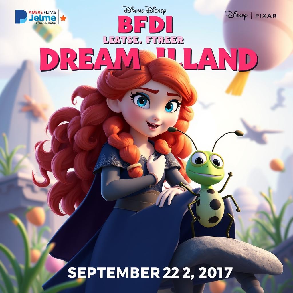 Create an image inspired by BFDI (Battle for Dream Island) in collaboration with Amerne Flims, Jelly Bros, Vyond Young Productions, Grome TV, Pixar, and Disney