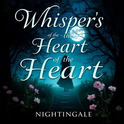 A captivating book cover titled 'Whispers of the Heart: The Mistress's Secret' by nightingale