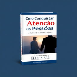 Create an ebook cover titled 'Como Conquistar a Atenção das Pessoas'