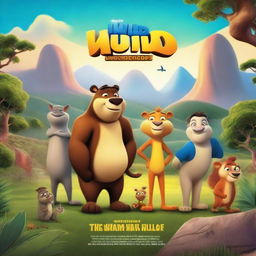 A promotional poster for the upcoming DreamWorks and Universal animated movie 'The Wild Chips,' set to release on August 24, 2024