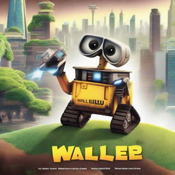 A movie poster for 'WALL-E 2: Back to Earth'