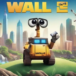 A movie poster for 'WALL-E 2: Back to Earth'