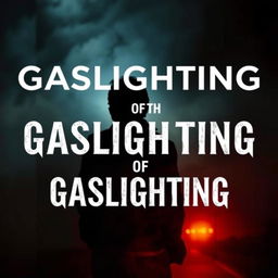 A compelling book cover on the topic of gaslighting