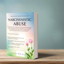 Design a book cover for a book on narcissistic abuse recovery