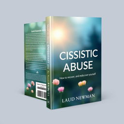 Design a book cover for 'NARCISSISTIC ABUSE, How to recover and rediscover yourself' by Laud Newman