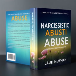 Design a book cover for 'NARCISSISTIC ABUSE, How to recover and rediscover yourself' by Laud Newman