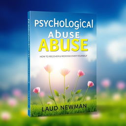 Design a book cover for 'Psychological abuse, How to recover and rediscover yourself' by Laud Newman