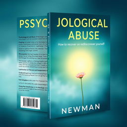 Design a book cover for 'Psychological abuse, How to recover and rediscover yourself' by Laud Newman