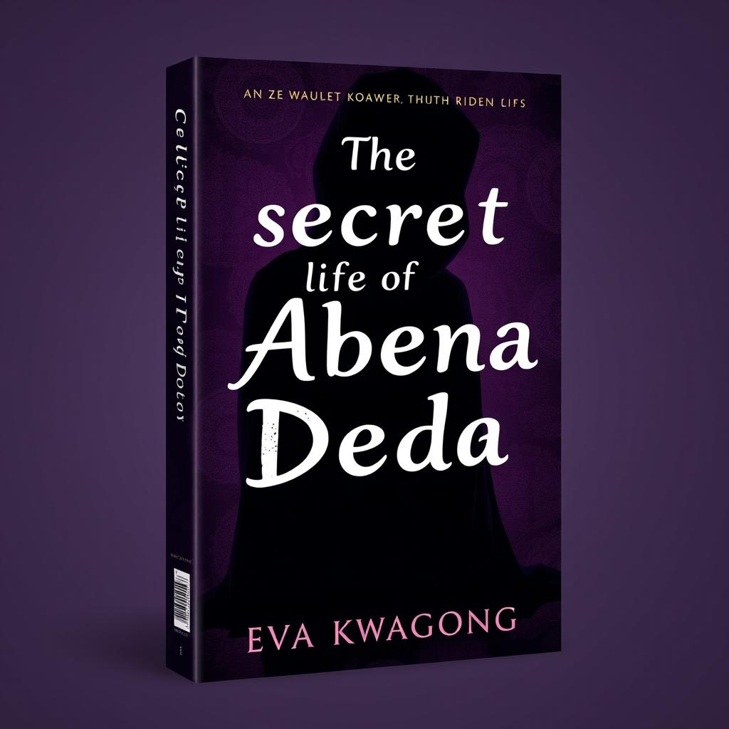 Design a book cover for 'The secret life of Abena Dede' by Eva Kwapong