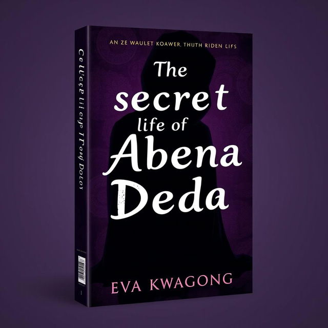 Design a book cover for 'The secret life of Abena Dede' by Eva Kwapong