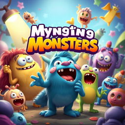 Create an image featuring characters from the game My Singing Monsters