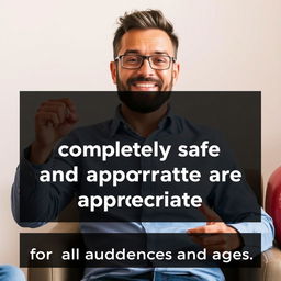 Create an image that is completely safe and appropriate for all audiences and ages