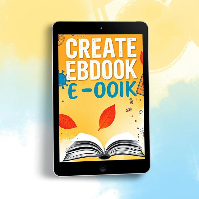 Create a captivating e-book cover