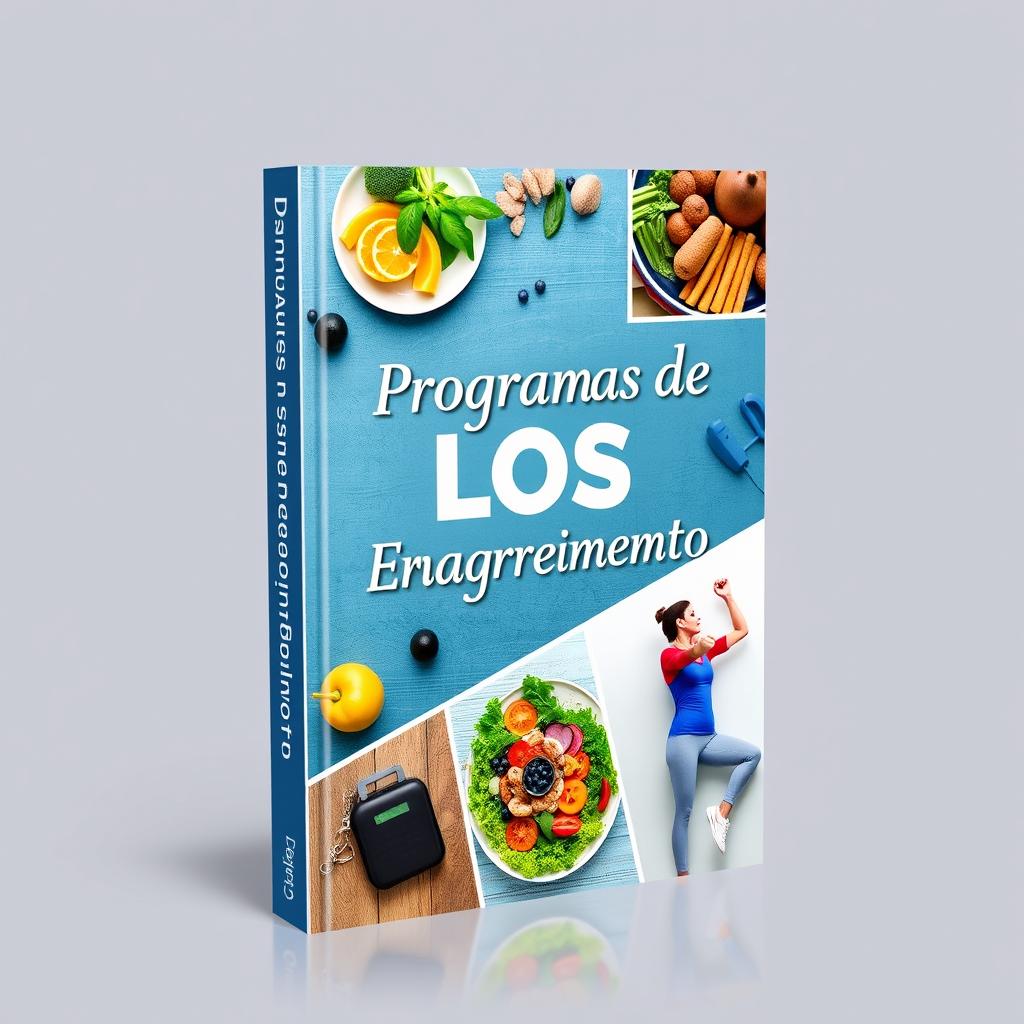 Create an e-book cover for a weight loss programs guide