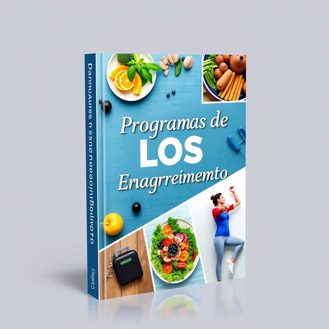 Create an e-book cover for a weight loss programs guide