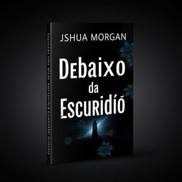 Create a professional book cover featuring the name 'Joshua Morgan' and the title 'Debaixo da Escuridão'