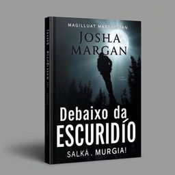 Create a professional book cover featuring the name 'Joshua Morgan' and the title 'Debaixo da Escuridão'