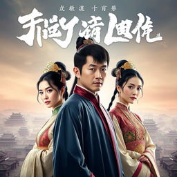 A poster for the Chinese drama series 'Joy of Life' (庆余年), featuring the main characters in traditional Chinese attire, with an ancient Chinese cityscape in the background