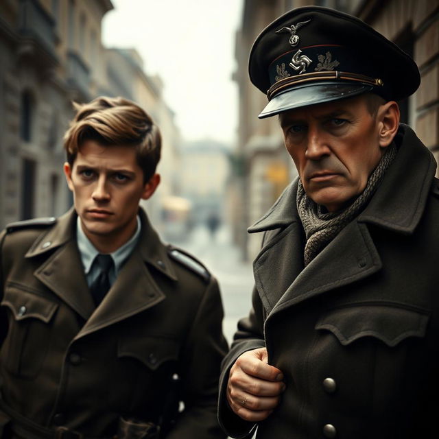 A driven young British recruit and a grizzled American spy join forces to topple Mussolini and return home