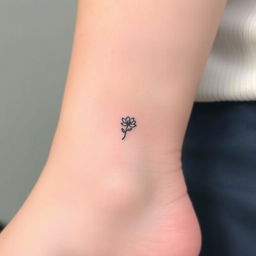 A simple, small tattoo design