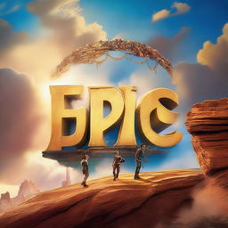 A stunning movie poster for the upcoming film 'Epic 2' set to release in 2025