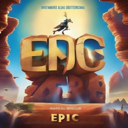 A stunning movie poster for the upcoming film 'Epic 2' set to release in 2025