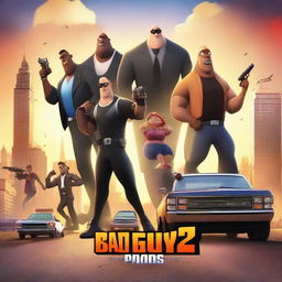 A promotional poster for 'The Bad Guys 2', an animated movie by Dreamworks and Universal, set to release on September 29, 2024