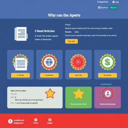 Design a SharePoint gamification landing page for associates