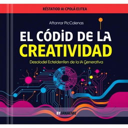 A book cover for 'El Código de la Creatividad: Desatando el Poder de la IA Generativa'