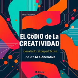 A book cover for 'El Código de la Creatividad: Desatando el Poder de la IA Generativa'