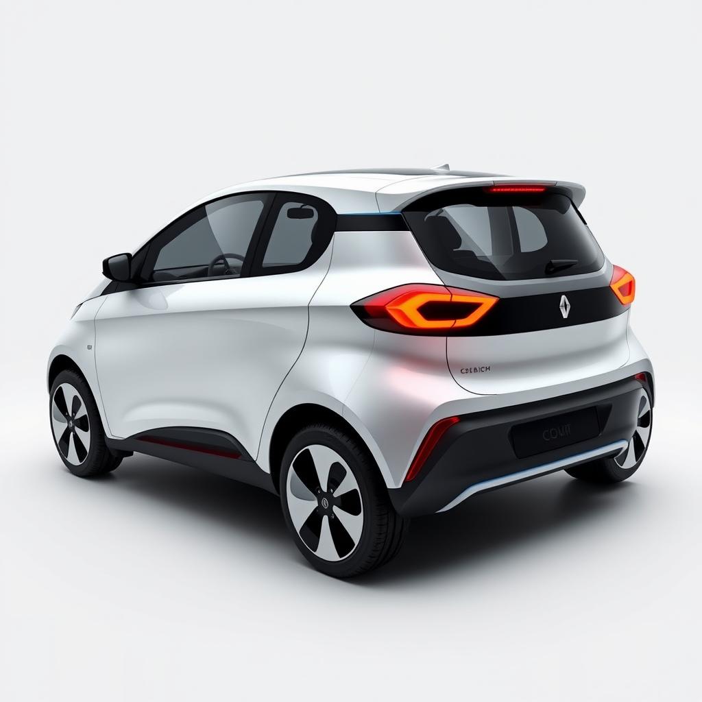 Design a small electric car for the brand RENAULT