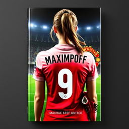 A book cover featuring a woman seen from the back, with a ponytail