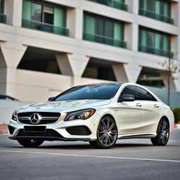 A high-resolution image of a Mercedes Benz C200 Sport, showcasing its sporty design and luxurious features