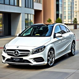 A high-resolution image of a Mercedes Benz C200 Sport, showcasing its sporty design and luxurious features