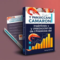 A book cover design for a book titled 'Análisis y Predicción de Precios del Camarón'