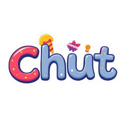 Create an image of the word 'Chut' in a visually appealing and artistic manner