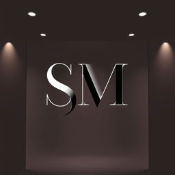 A stylish and modern logo for a clothing store featuring the letters 'S' and 'M'