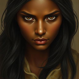 A realistic portrait of Esther from the Bible