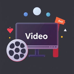 Create an image that represents the concept of 'Video'